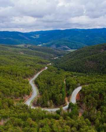 AKDAĞMADENİ'NDE MUHTEŞEM YOL MANZARASI 4