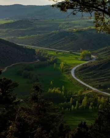 AKDAĞMADENİ'NDE MUHTEŞEM YOL MANZARASI 7