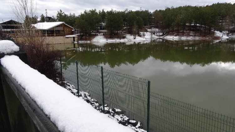 Yozgat'ta Nisan ayında kar yağdı 5