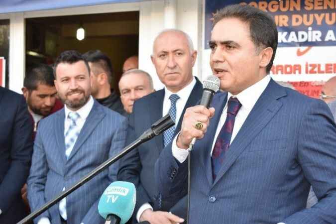 Ak Parti Sorgun Karargahı miting havasında açıldı 13