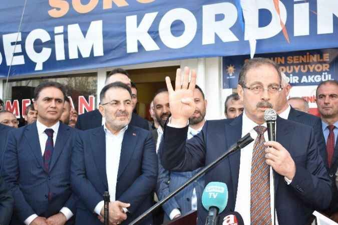 Ak Parti Sorgun Karargahı miting havasında açıldı 22