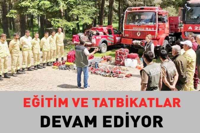 Eğitim ve Tatbikatlar Devam Ediyor 1