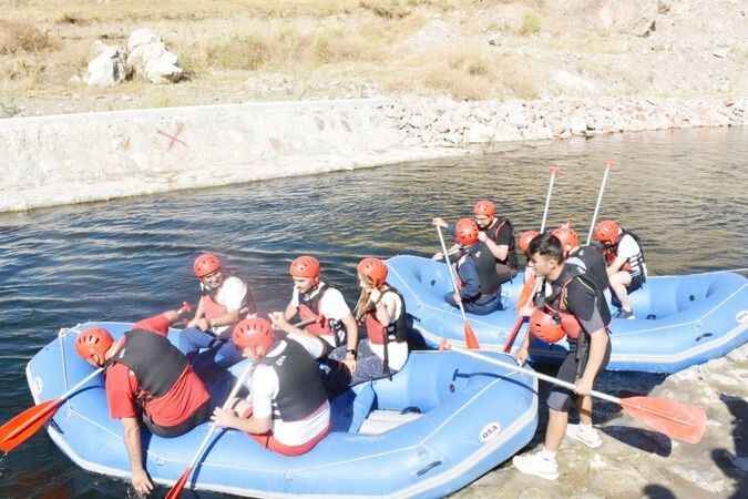 Çekerek'te Gazeteciler Rafting Deneyimi Yaşadı 3