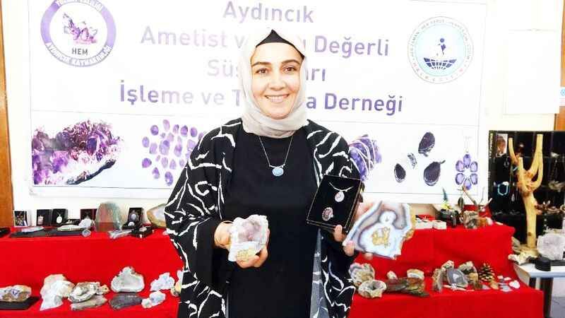 Doğal taşların yolculuğu, emek emek işleniyorlar 6