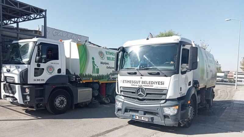 Etimesgut Belediyesi her gün 600 Ton Çöp topluyor 3