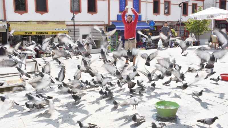 Yozgat'ın simgelerinden un pazarının daimi misafirleri 7