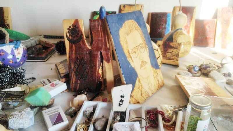 Yozgat'ta muhtarın sanat yolculuğu, el emeği sanatla buluştu 3