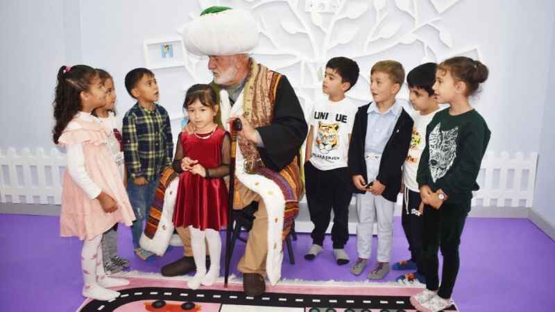 Yozgat'ta minikler doyasıya eğlendi! Nasreddin Hocayla keyifli anlar yaşadılar... 6