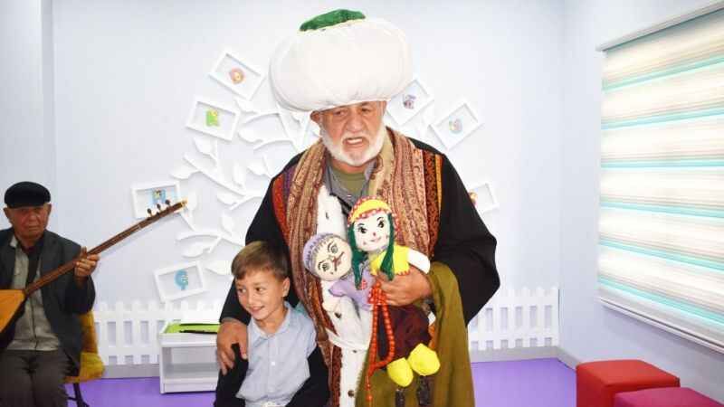 Yozgat'ta minikler doyasıya eğlendi! Nasreddin Hocayla keyifli anlar yaşadılar... 5