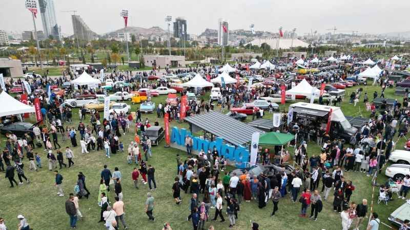 Ankara'da Klasik Otomobil Şöleni 5