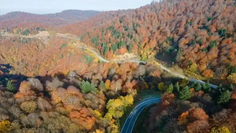 Sonbaharda Bir Başka Güzel Çam Dağı 4