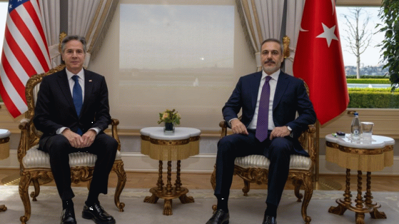 Cumhurbaşkanı Erdoğan ve Blinken Buluşmasında Bakan Fidan'ın Bakışları Dikkat Çekti 2