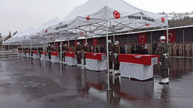 Pençe-Kilit Şehitleri Son Yolculuklarına Uğurlandı 2