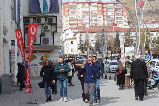 Kış güneşi Yozgat’ı evden çıkardı! 9