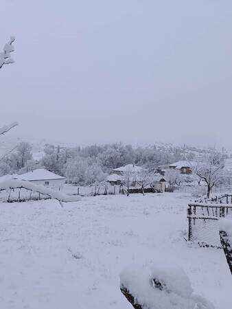 Yozgat'ta beklenen gökyüzünden lapa lapa geldi 2