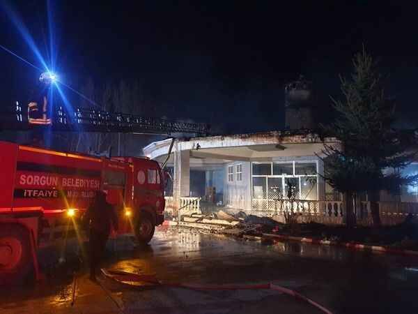 Yozgat’ta Yaşanan Yangında Endişeli Anlar! 5
