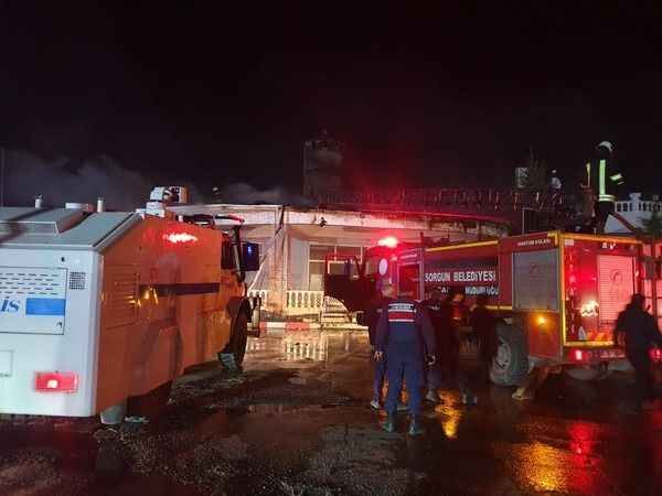 Yozgat’ta Yaşanan Yangında Endişeli Anlar! 1