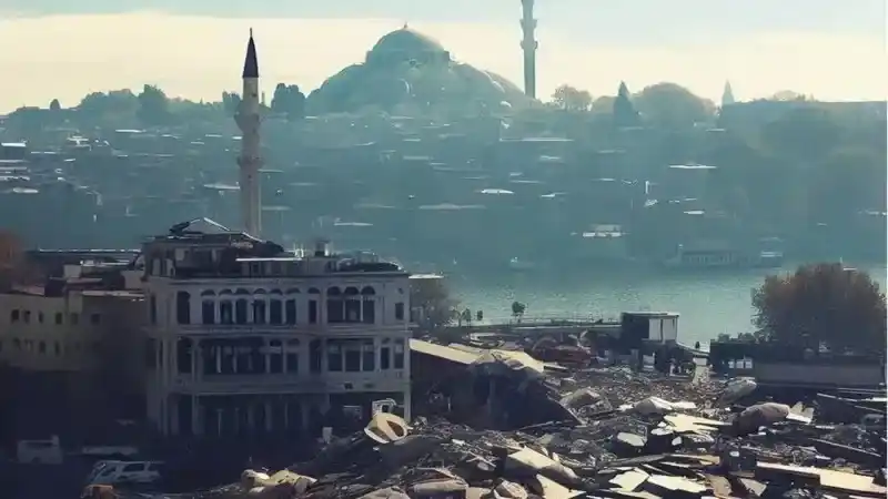 Kanınız donacak! Yapay zeka, İstanbul depremini canlı olarak görüntüledi 2