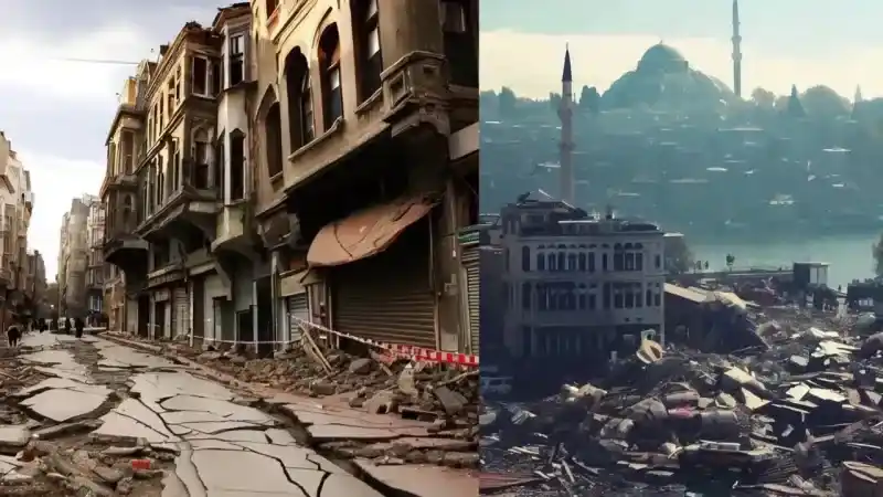 Kanınız donacak! Yapay zeka, İstanbul depremini canlı olarak görüntüledi 4