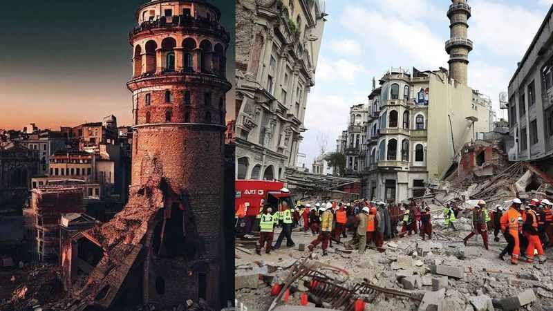 Kanınız donacak! Yapay zeka, İstanbul depremini canlı olarak görüntüledi 6