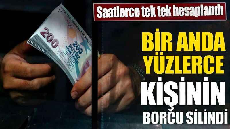 Hayırseverden Büyük Destek: 186 Bin Lira Değerindeki Borçlar Silindi 1