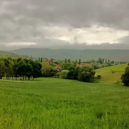 Yozgat Yortan Köyü, Baharın Gelişiyle Birlikte Kartpostallık Manzaralar Sunuyor 10