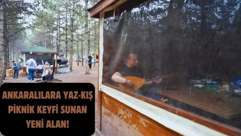 Ankara'nın Yeni Piknik Cenneti! Her Mevsim Piknik Keyfi İçin Park Ankara'ya Akın Edin 2