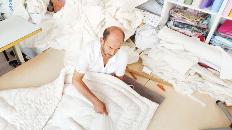 El Yapımı Yorganların Ustası: 40 Yıldır Bu Meslekte! 6