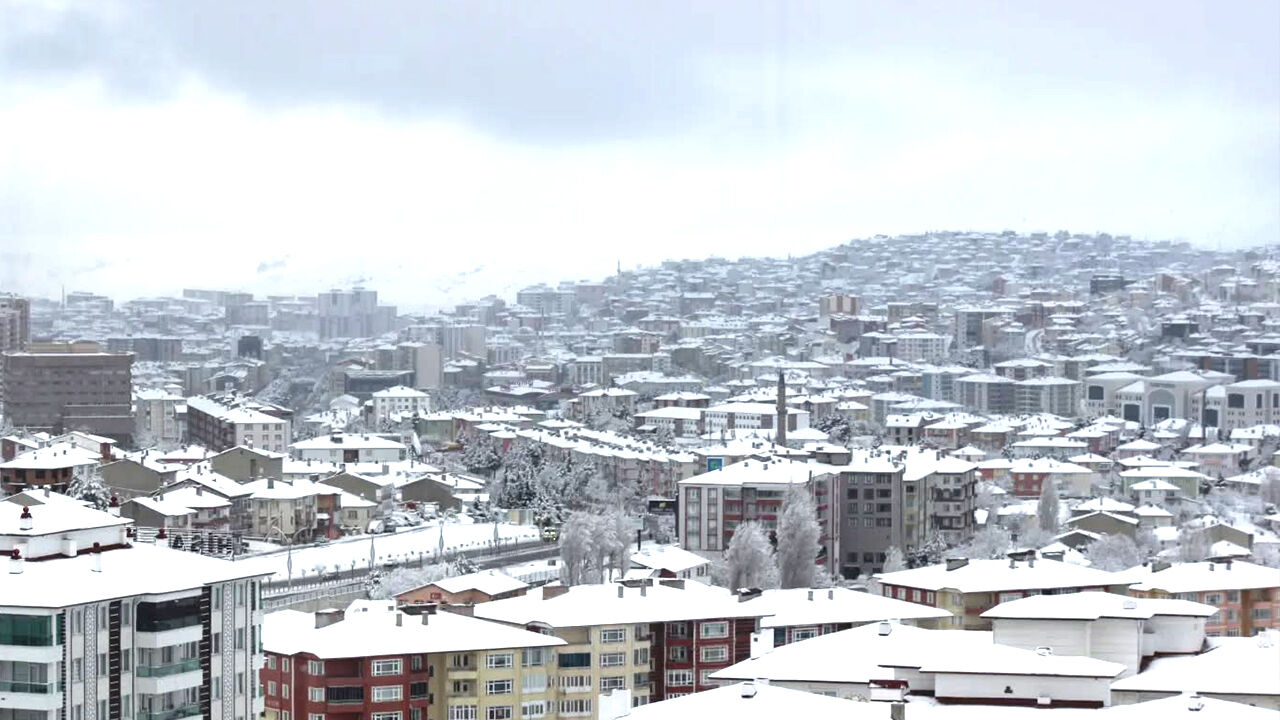 Yozgat'ın beyaz hali gökyüzünden ayrı güzel 4