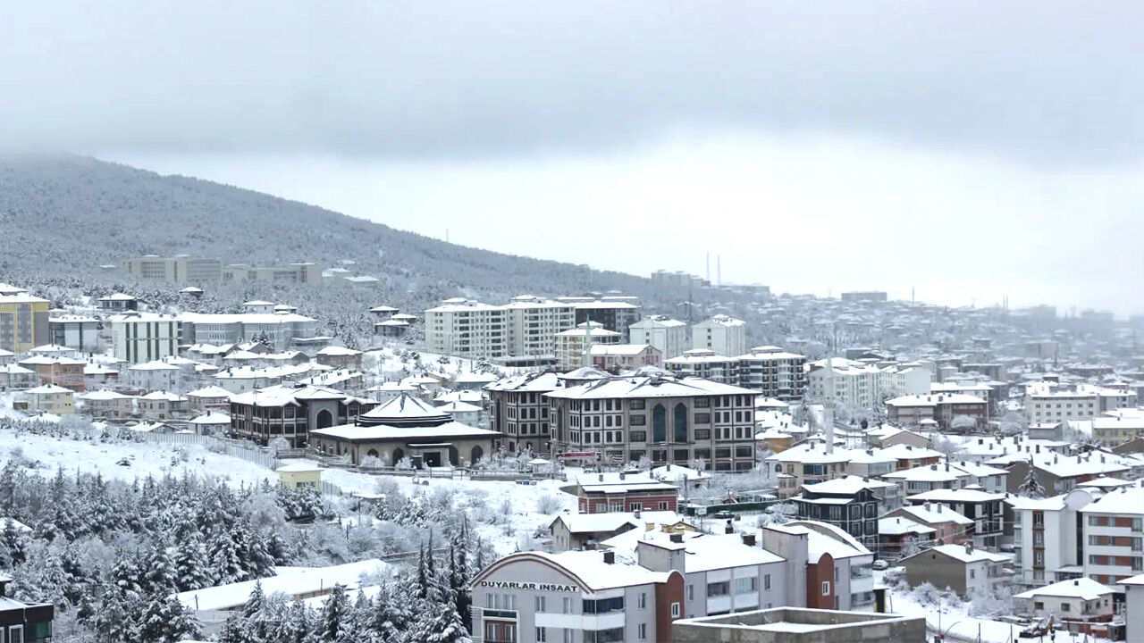 Yozgat'ın beyaz hali gökyüzünden ayrı güzel 5