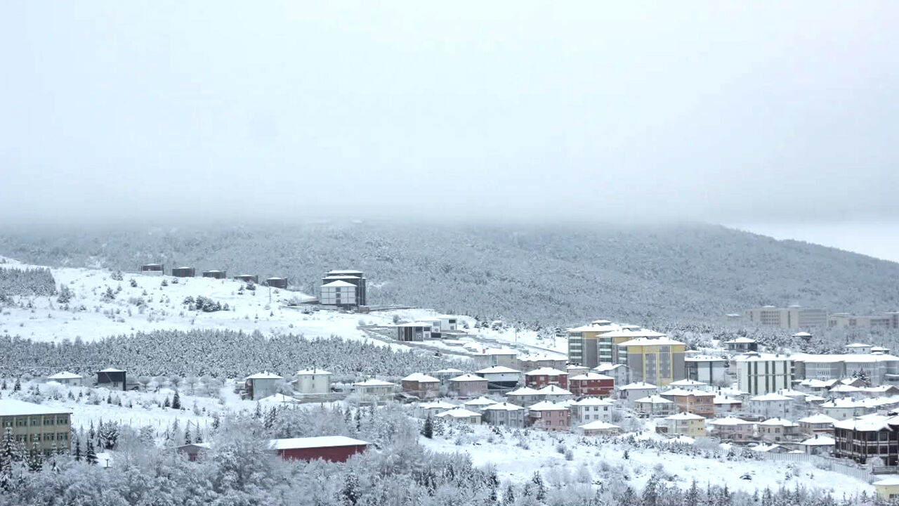 Yozgat'ın beyaz hali gökyüzünden ayrı güzel 6