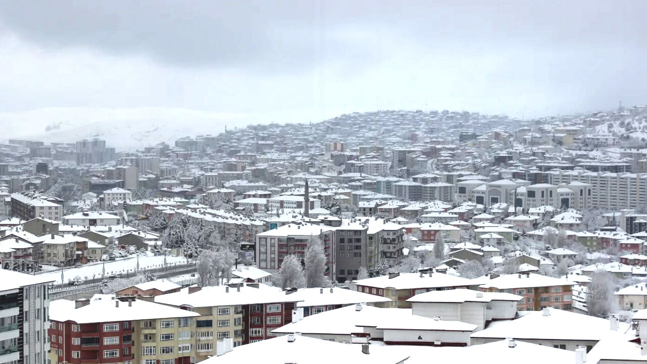 Yozgat'ın beyaz hali gökyüzünden ayrı güzel 7