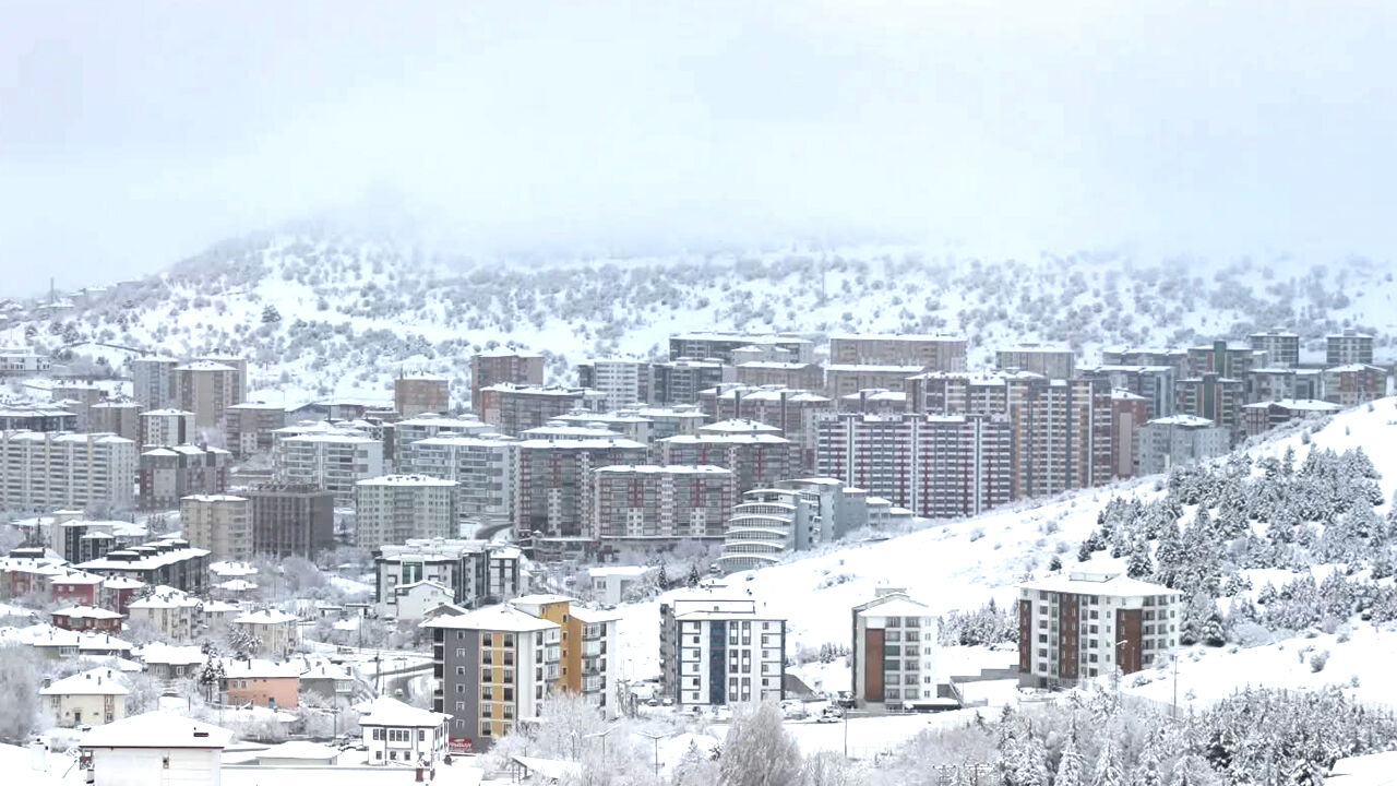 Yozgat'ın beyaz hali gökyüzünden ayrı güzel 8