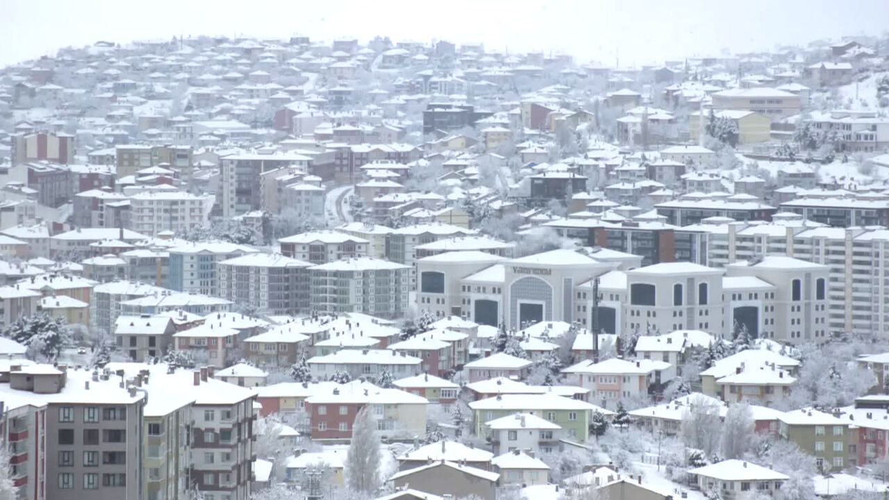 Yozgat'ın beyaz hali gökyüzünden ayrı güzel 9