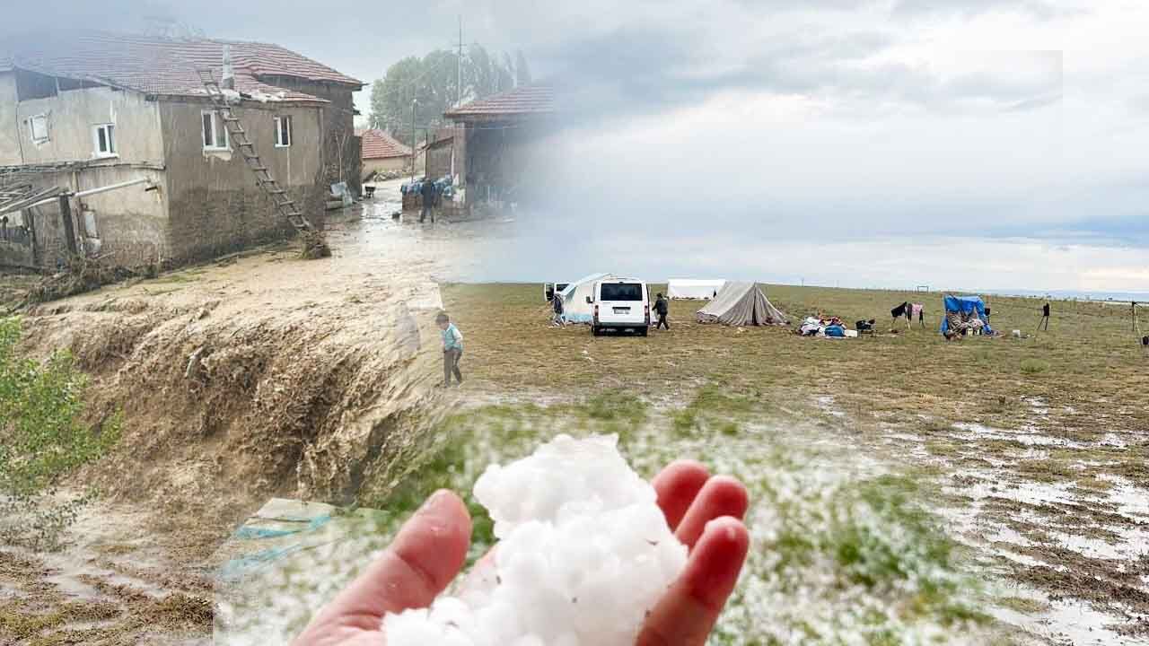Yozgat ve 6 İlçesinde Sel ve Dolu Felaketi: Tarım Arazileri Zarar Gördü 1