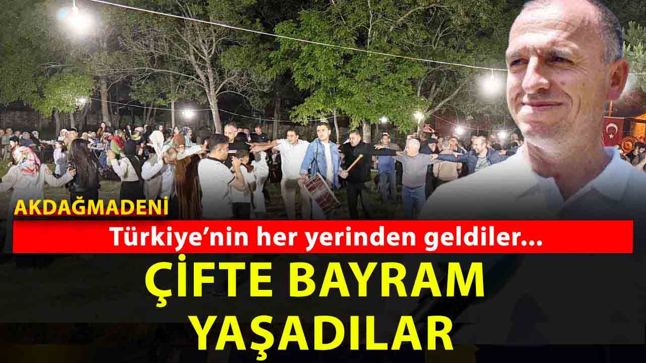Yozgat'ın o köyünde her yıl çifte bayram yaşanıyor: bu yılda görüntüler çok özel! 13