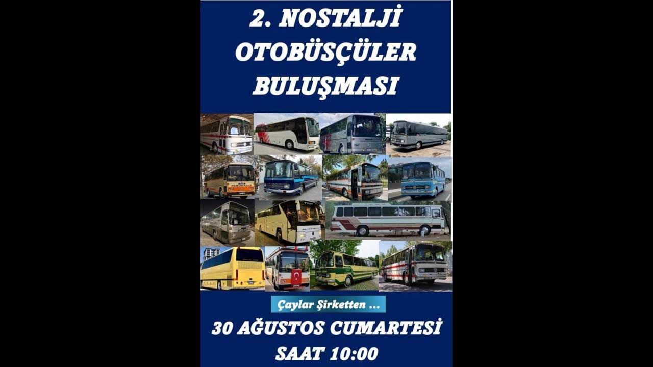 Nostalji Otobüsleri İstanbul’da Buluşuyor 2