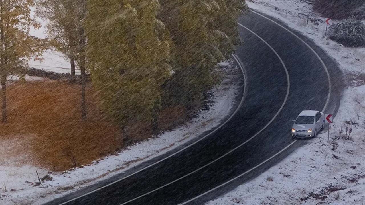 Yozgat’ta Mevsimin İlk Karı En Çok O İlçeye Yakıştı! 5