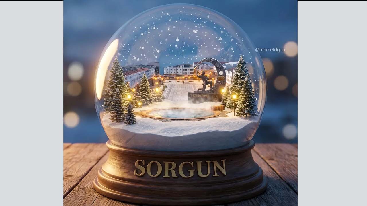 Yozgat’ın Kış Manzaraları Görselleştirildi! 1