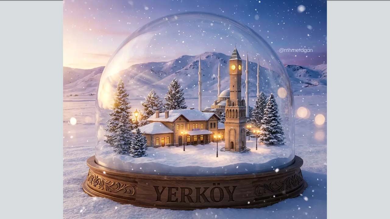 Yozgat’ın Kış Manzaraları Görselleştirildi! 2