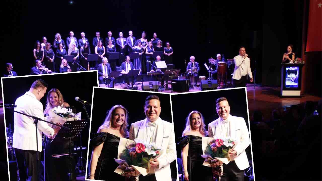 Murat Seçkin TSM Topluluğu'nun "Şarkıların Rengi" ismiyle verdiği konser, yoğun katılımla, çok büyük ilgi gördü 13