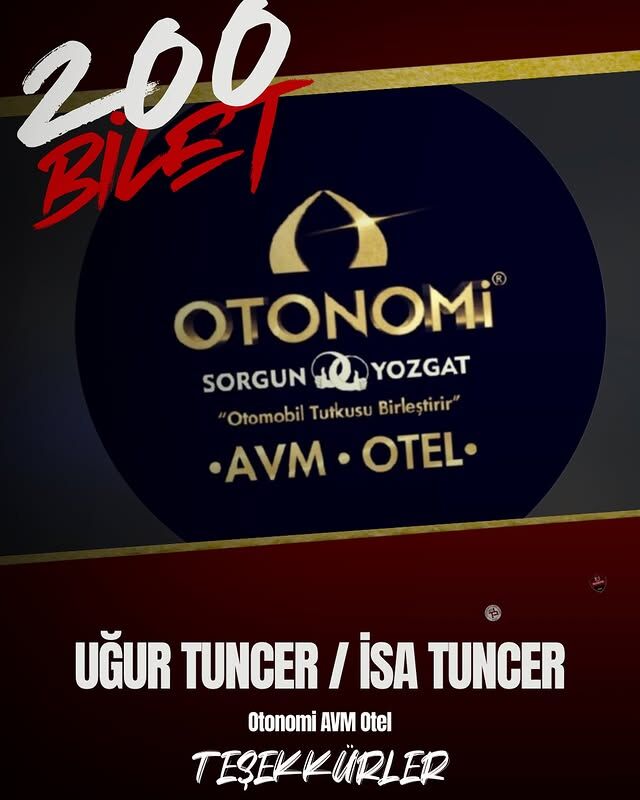 Yozgat Bozokspor için yağmur gibi yağdırdılar! 95