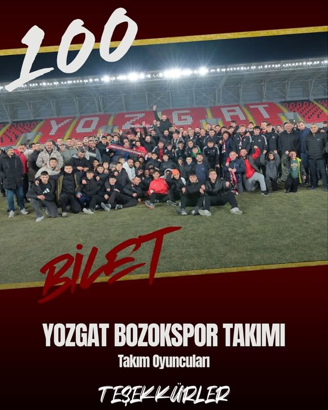 Yozgat Bozokspor için yağmur gibi yağdırdılar! 75