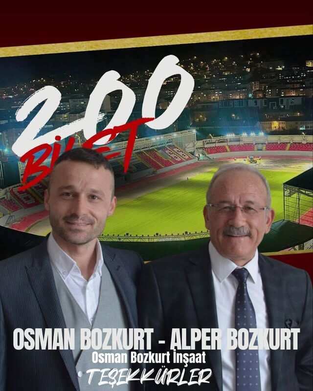 Yozgat Bozokspor için yağmur gibi yağdırdılar! 52