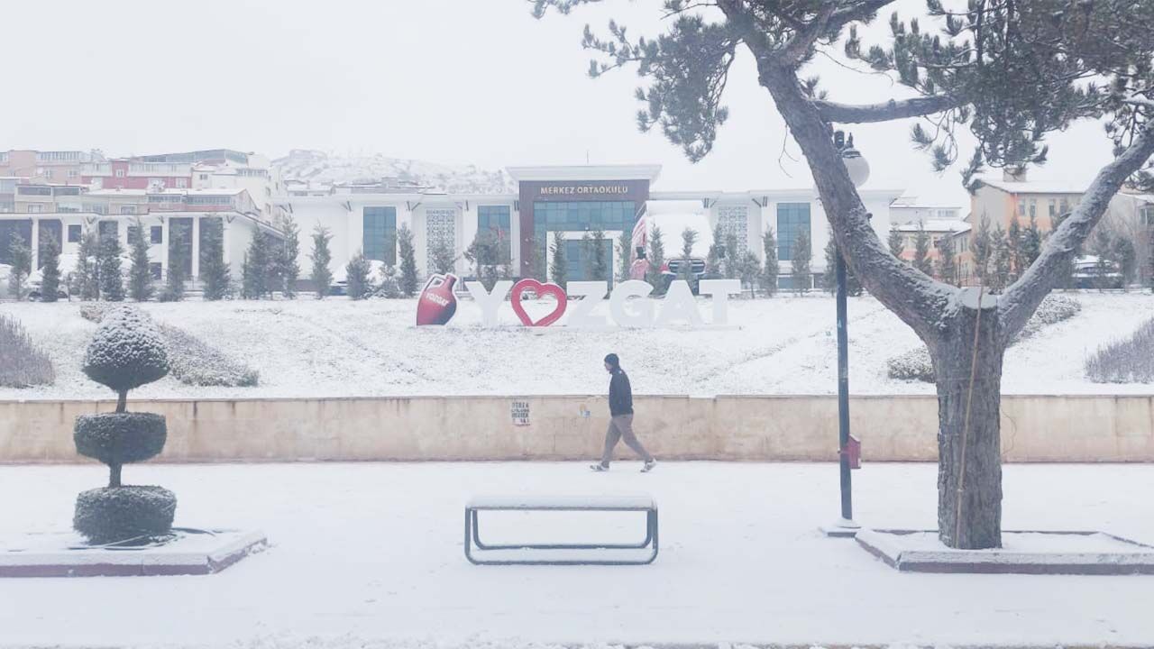 Yozgat Beyaz Örtüyle Kaplandı! 4