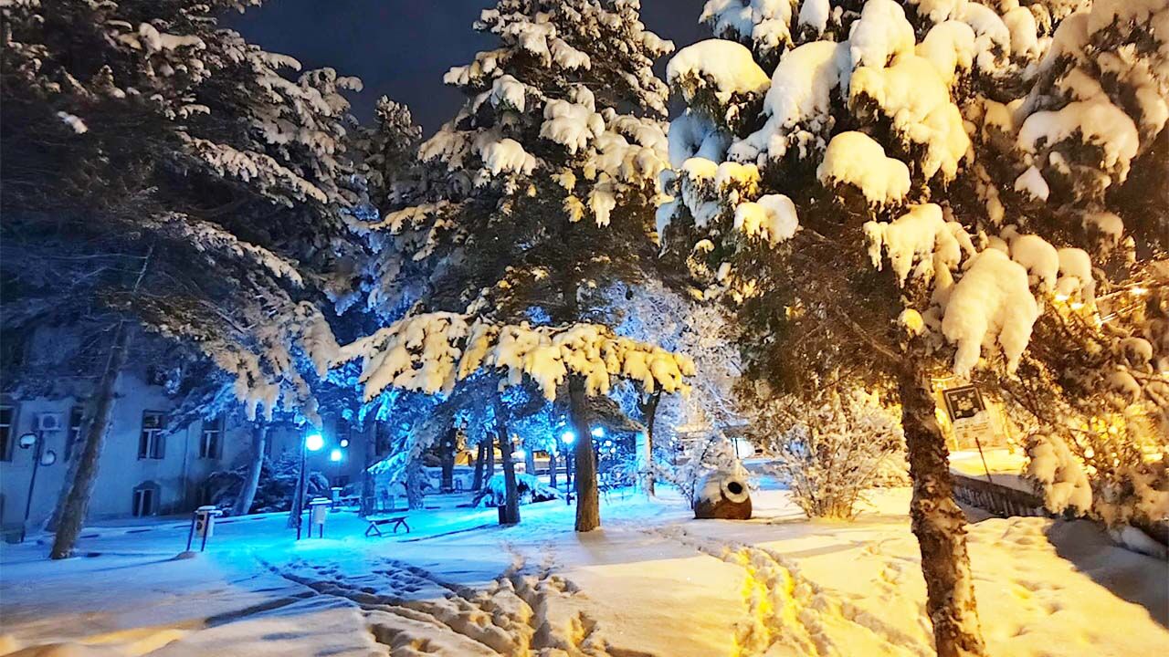Yozgat Çayıralan’da Kartpostallık Kış Manzaraları 2
