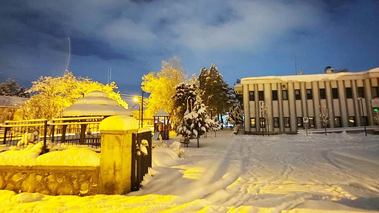 Yozgat Çayıralan’da Kartpostallık Kış Manzaraları 1