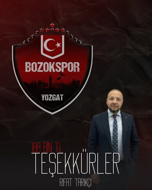 Yozgat Bozokspor İçin Kenetlendi: Destek Kampanyası Büyüyor 30