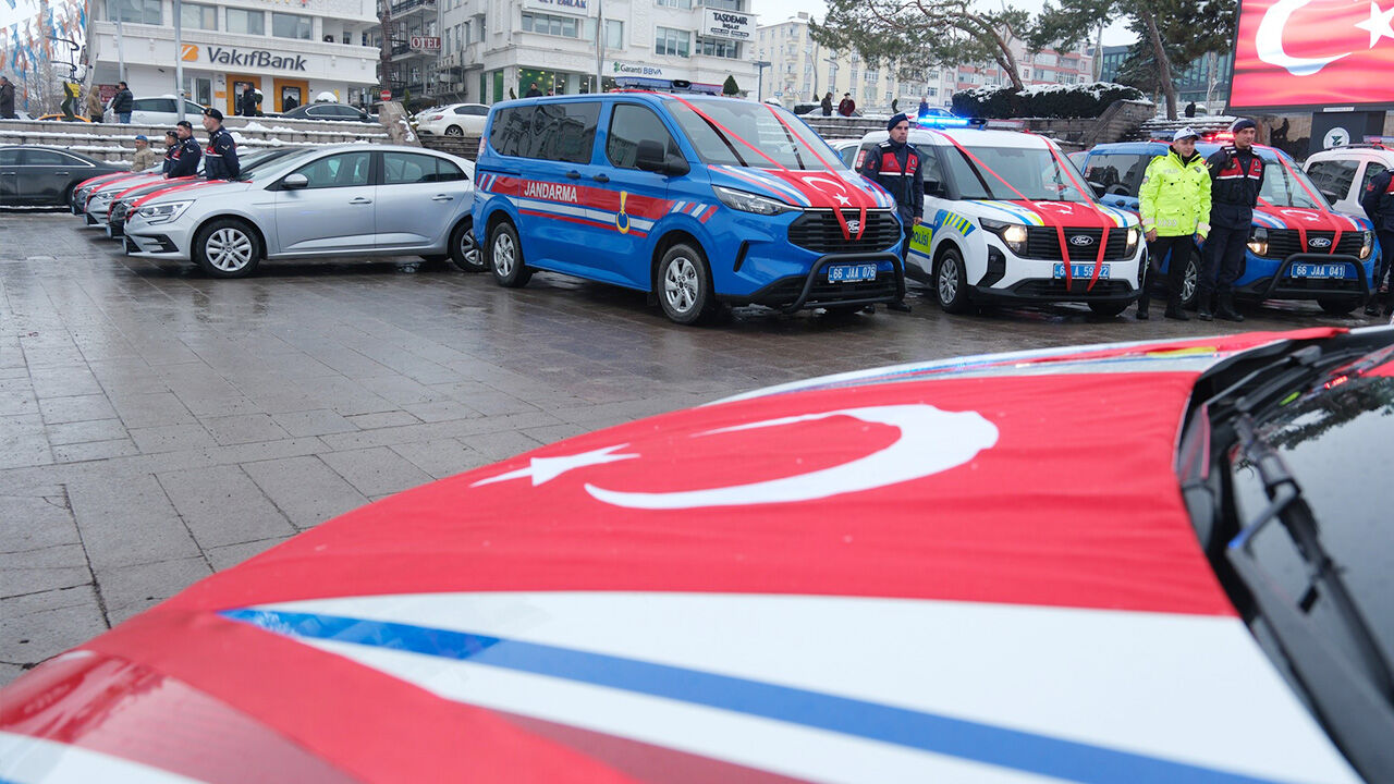 Yozgat Güvenliğine 54 Yeni Araç Takviyesi 3
