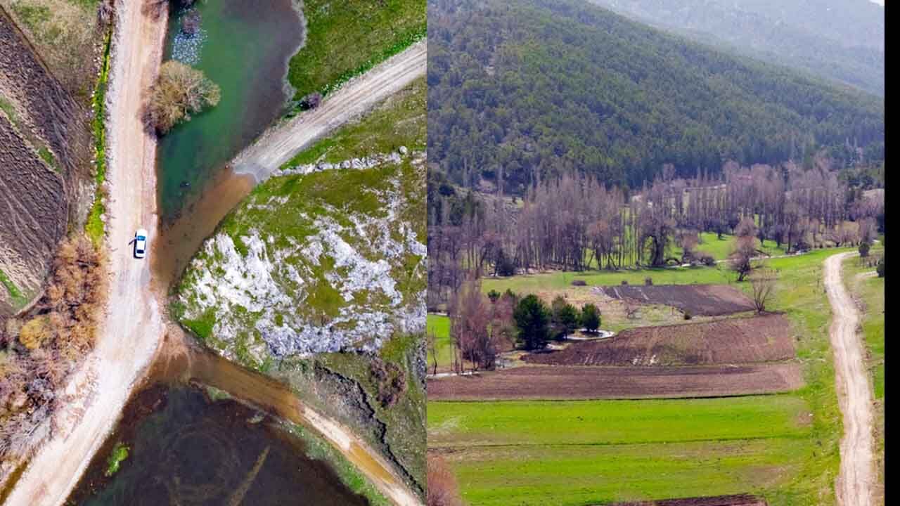 Yozgat Akdağmadeni’nde Yağmur Sonrası Büyüleyen Manzara: Bozok Yaylası Yeşile Büründü 5